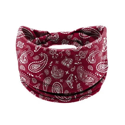 Paisley Print Knotted Bandanna Headband - Image 8