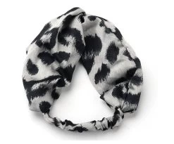 Large Leopard Print Elastic Headband