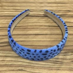 Fluffy Leopard Headband