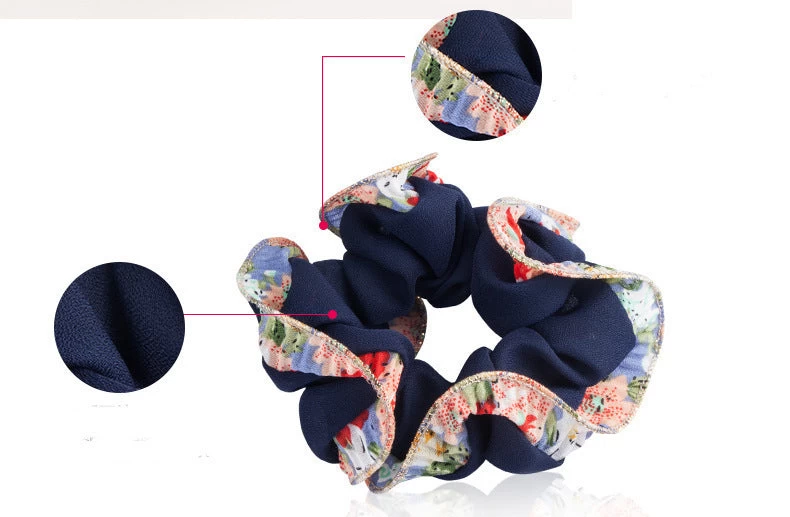 Pearl Chiffon Scrunchies - Image 3