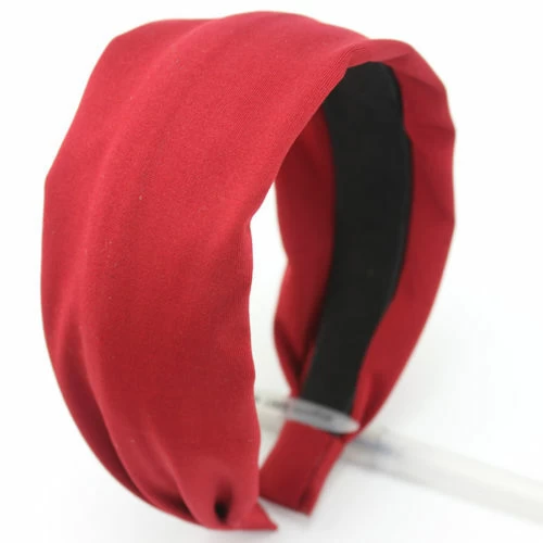 Plain Colours Soft Fabric Wide Headband - Image 6
