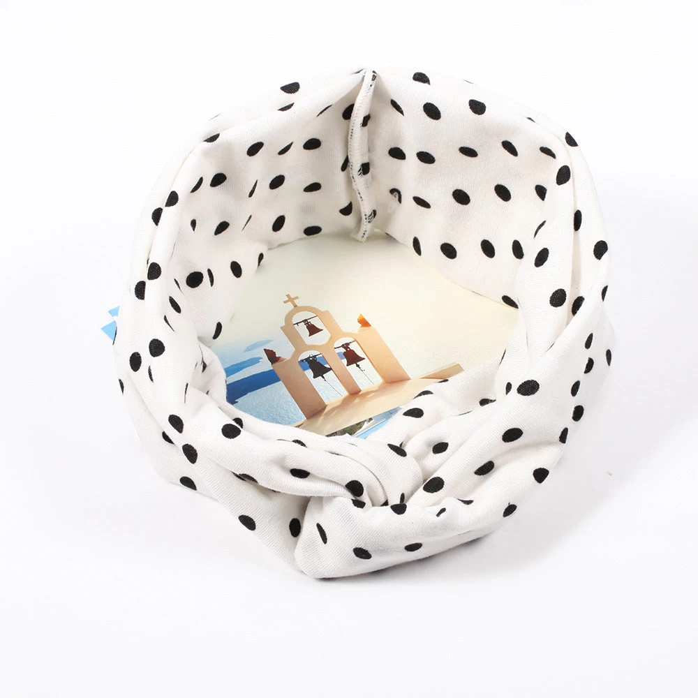 Polka Dots Turban Headband - Image 5