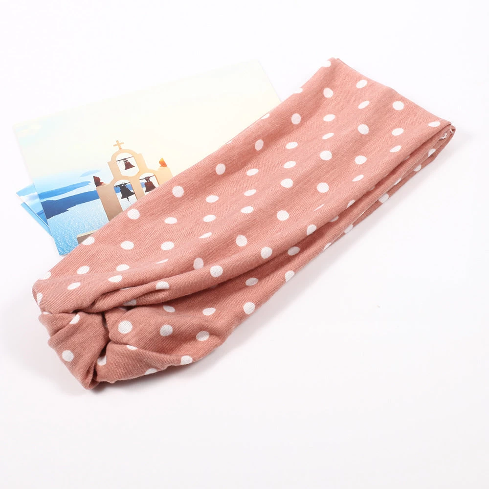 Polka Dots Turban Headband - Image 6