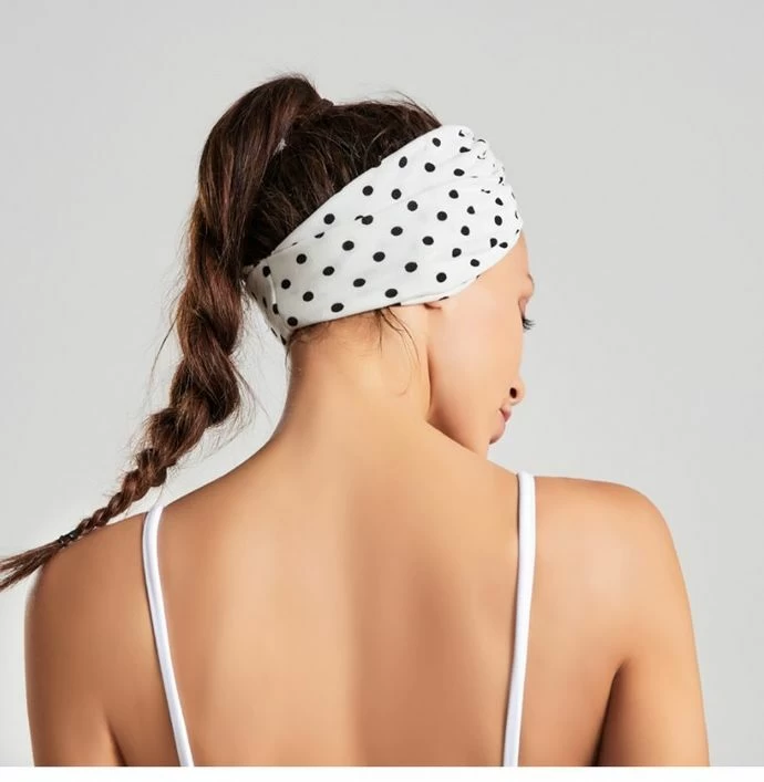 Polka Dots Turban Headband - Image 4