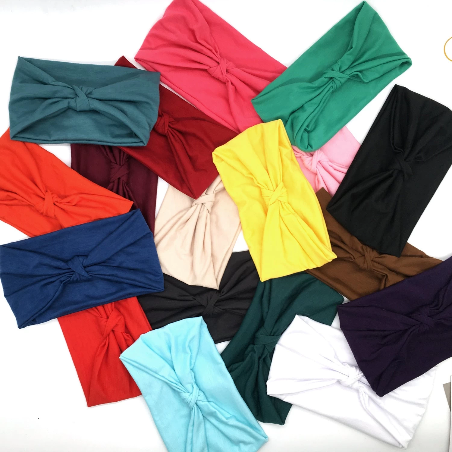 Soft Multi-styles Knotted Bandanna Headband - Image 2