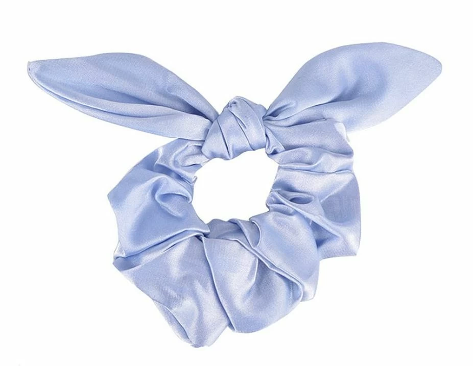 Satin Scrunchies With Bow - Image 8
