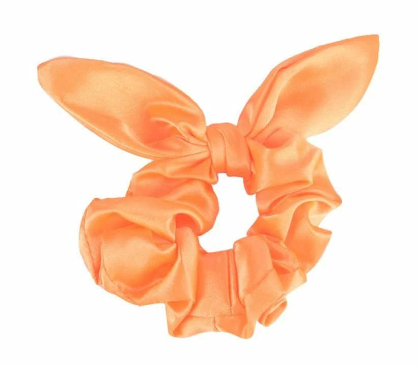 Satin Scrunchies With Bow - Image 13