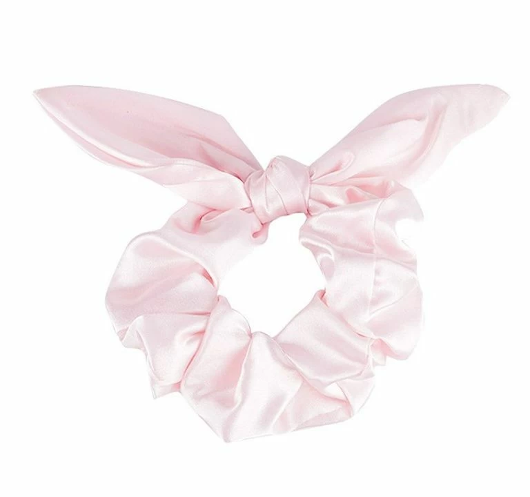 Satin Scrunchies With Bow - Image 11