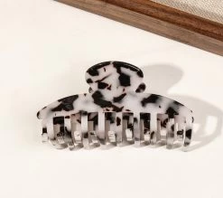Resin Hair Claw In Multicolours