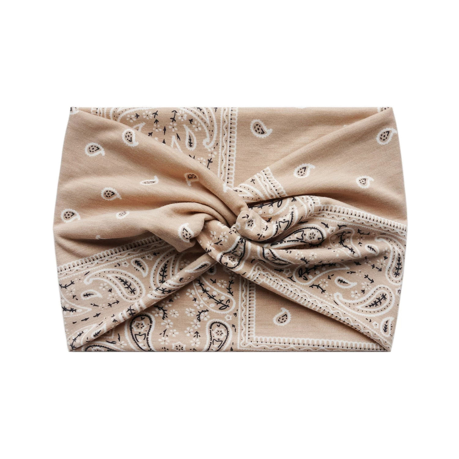 Paisley Print Super Wide Twist Front Stretchy Headband - Image 11