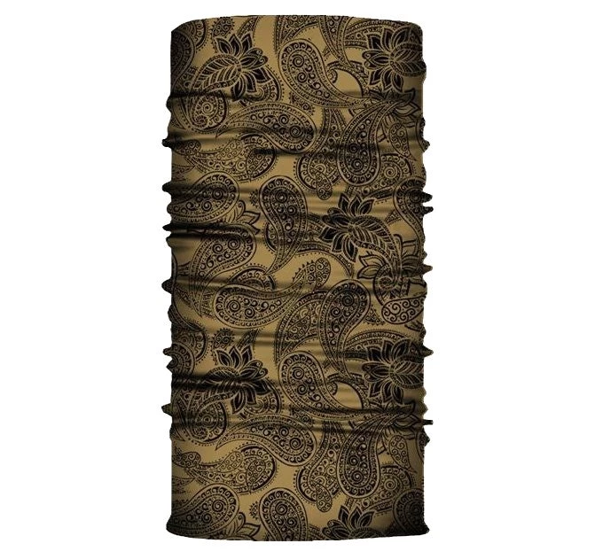 Multi-purpose Seamless Head Wrap In Paisley Print - Image 17