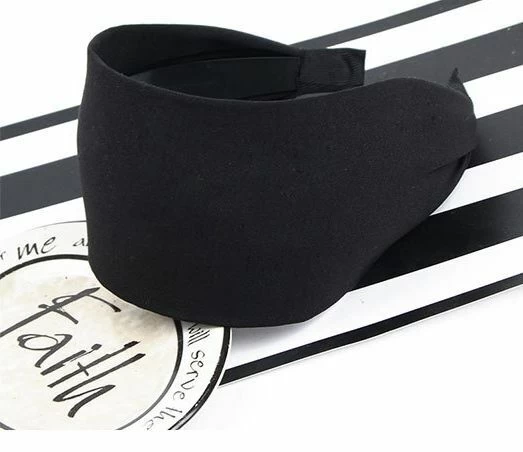 8cm Wide Plain Colour Headband - Image 10