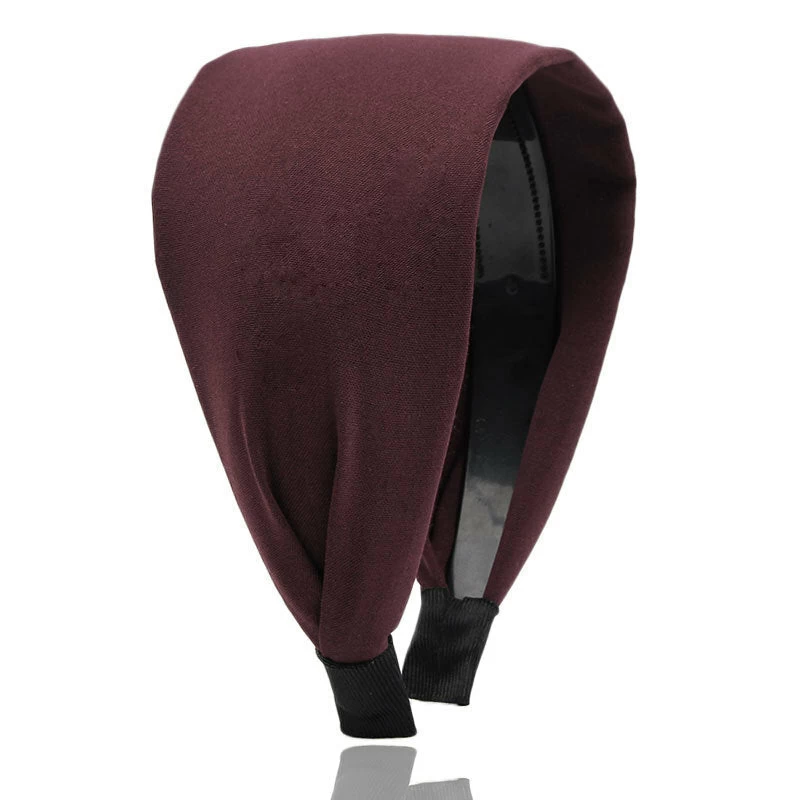 8cm Wide Plain Colour Headband - Image 4