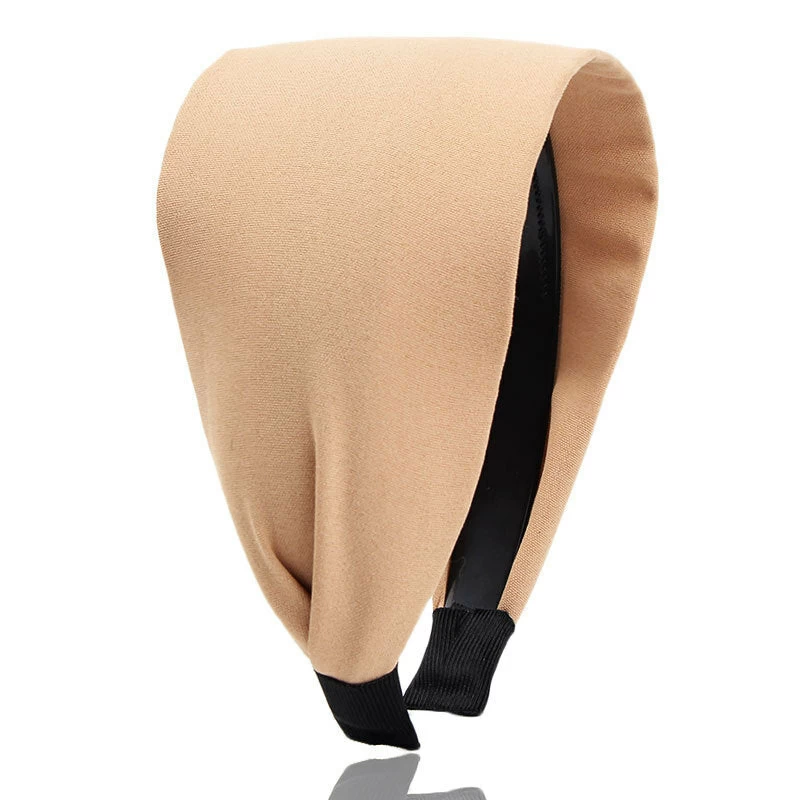 8cm Wide Plain Colour Headband - Image 6