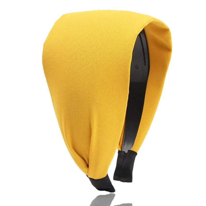 8cm Wide Plain Colour Headband - Image 7