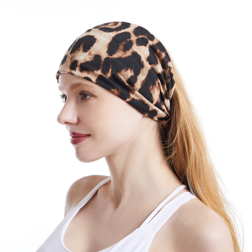 Leopard Print 2-way Bandanna Headband - Image 5