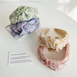 Premium Floral Knotted Headband