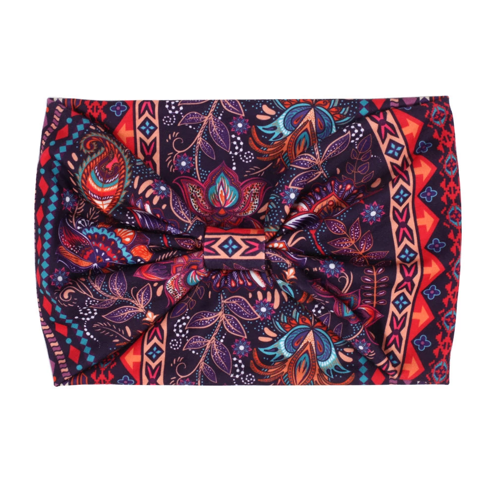 Multicoloured 2-way Bandanna Headband - Image 3