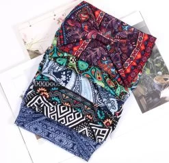 Multicoloured 2-way Bandanna Headband