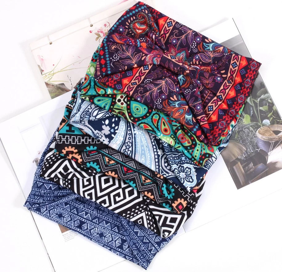 Multicoloured 2-way Bandanna Headband