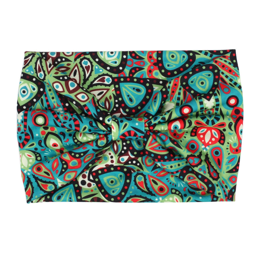 Multicoloured 2-way Bandanna Headband - Image 7