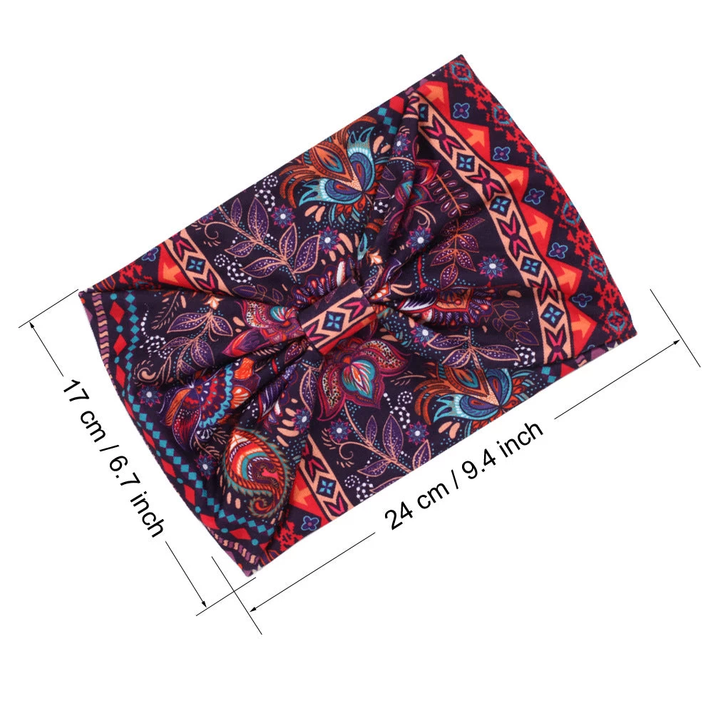 Multicoloured 2-way Bandanna Headband - Image 6