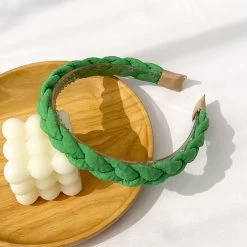 Braided Top Slim Headband