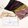 2-way Twist Front Stretchy Velvet Headband