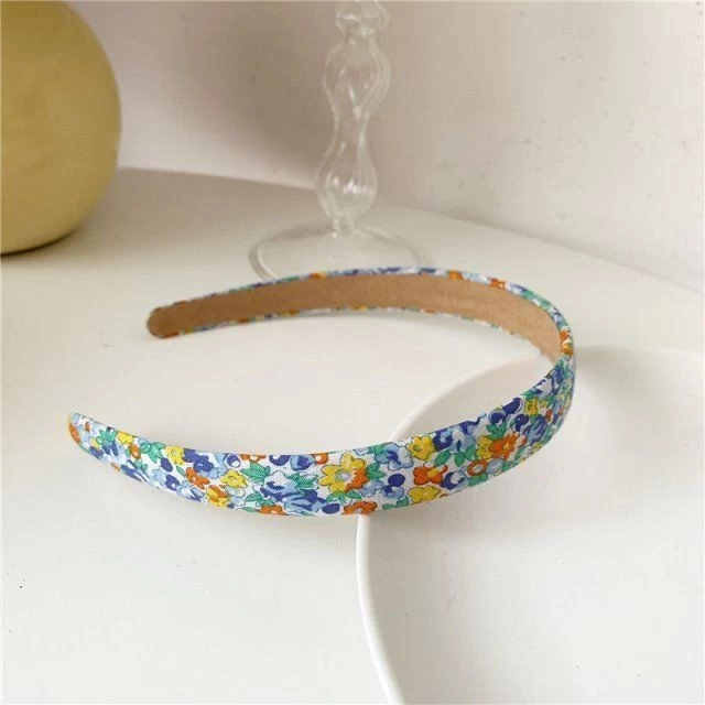 Cotton Headband In Floral Prints - Image 3