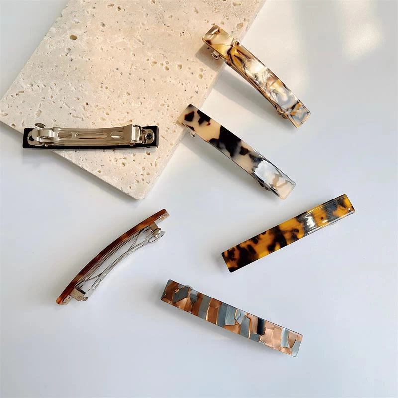 Small Resin Hair Barrette - Image 2