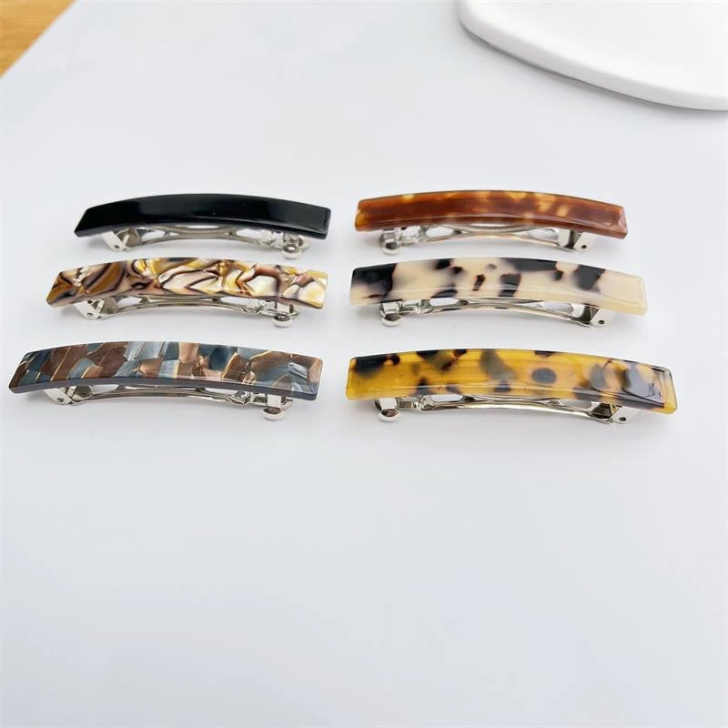 Small Resin Hair Barrette - Image 3