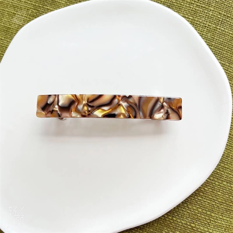 Small Resin Hair Barrette - Image 5