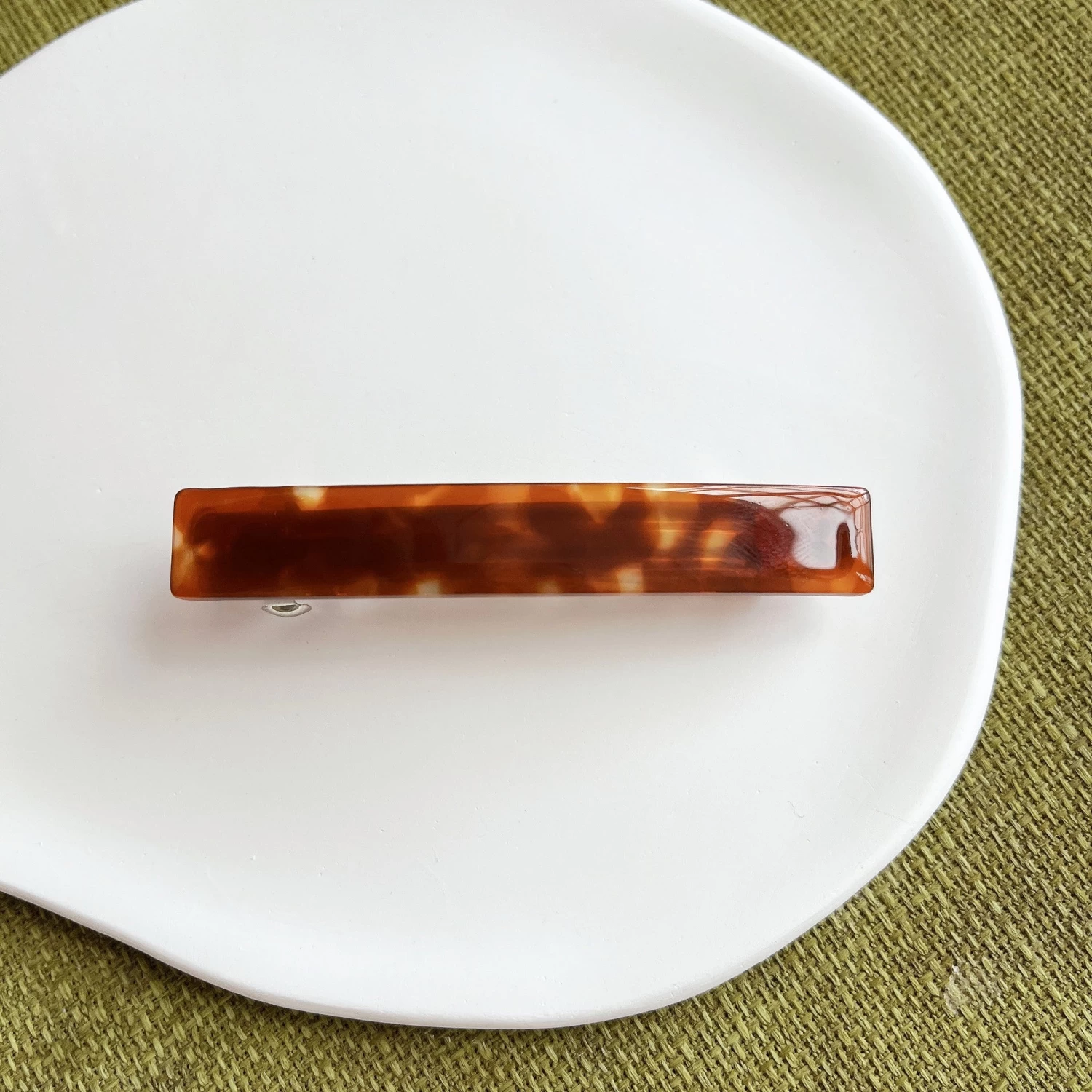 Small Resin Hair Barrette - Image 6