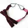Velvet Bow-tie Elastic Headband