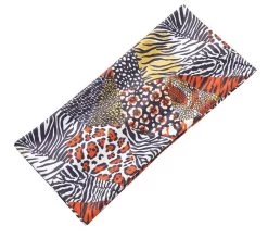 Multi-coloured Leopard Floral Loop Hair Band