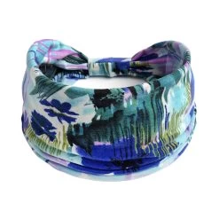 2-way Wet Paint Floral Bandanna Headband