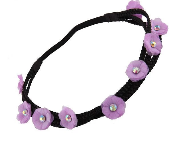 3-layer Chiffon Flowers Elastic Headband - Image 5