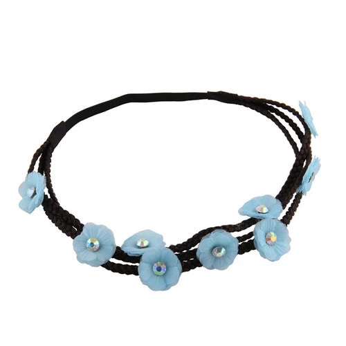 3-layer Chiffon Flowers Elastic Headband - Image 2