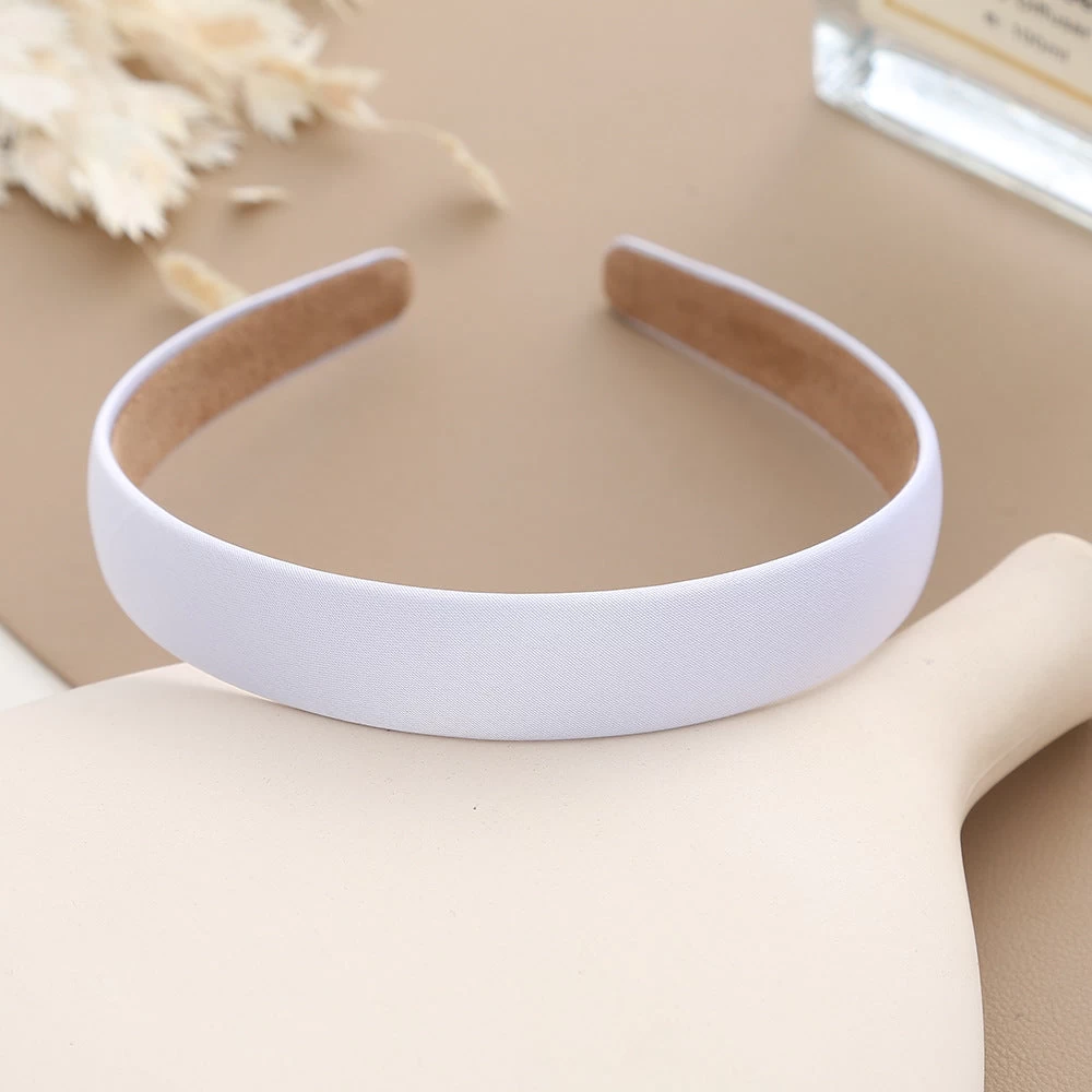 2cm Wide Matte Satin Headband - Image 3