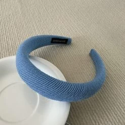 Corrugated Plain Thinly Padded Headband