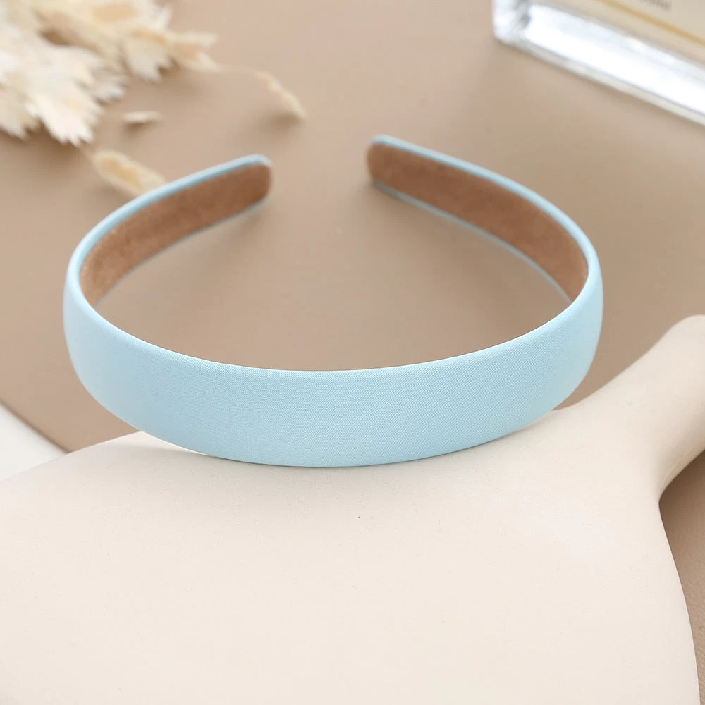 2cm Wide Matte Satin Headband - Image 13