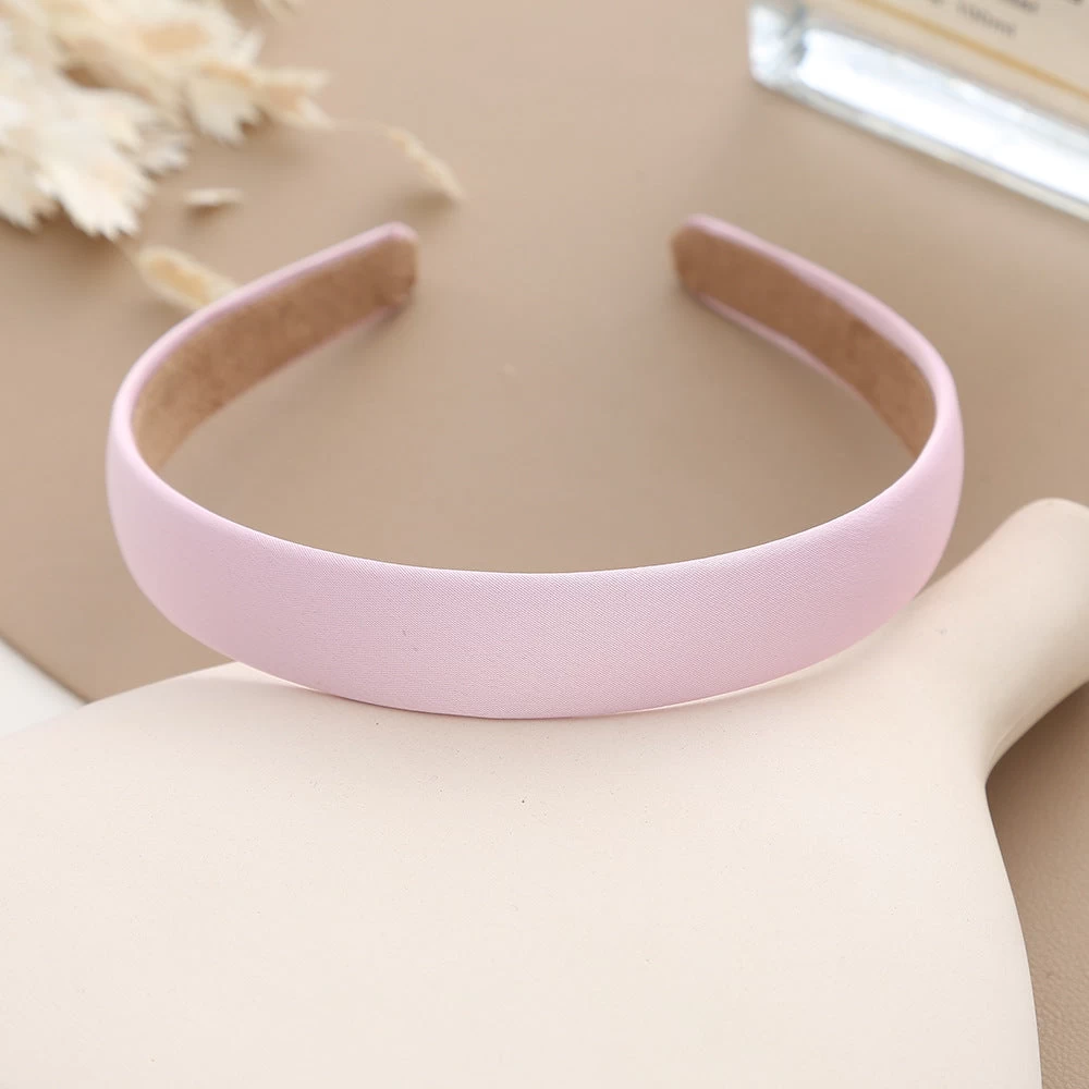 2cm Wide Matte Satin Headband - Image 14