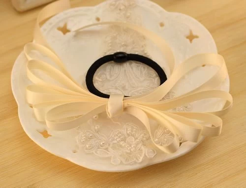 Multi-layered Satin Ribbon Bow Hair Tie - Image 6