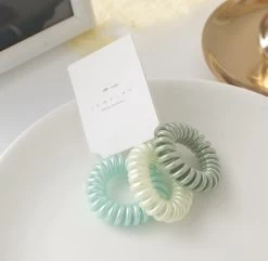 3-pack Small Coil Hair Ring