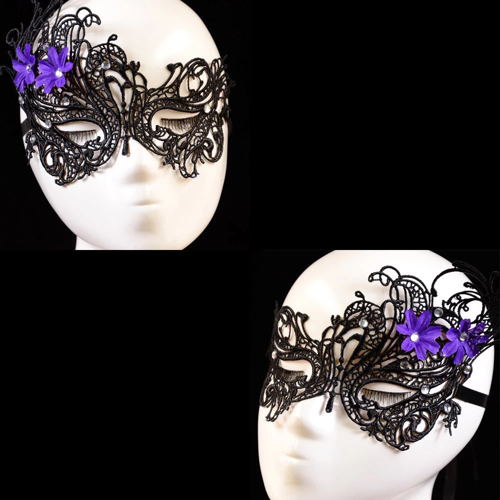 Jewelry Lace Eye Mask - Image 2
