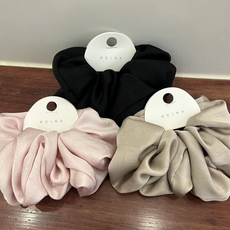 Super Soft Thick Satin Large Scrunchies