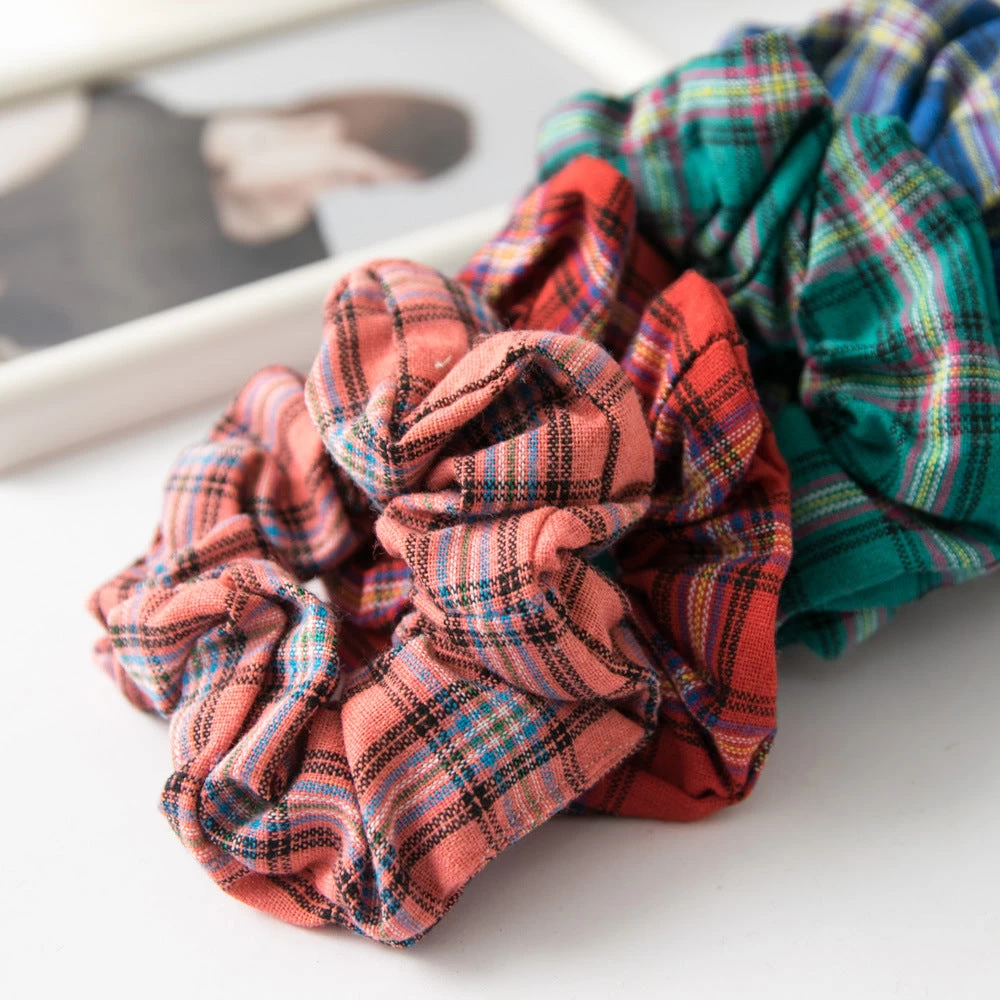 2-pack Small Plaids Scrunchies - Image 4