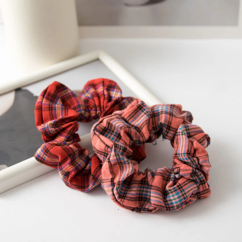 2-pack Small Plaids Scrunchies - Image 6