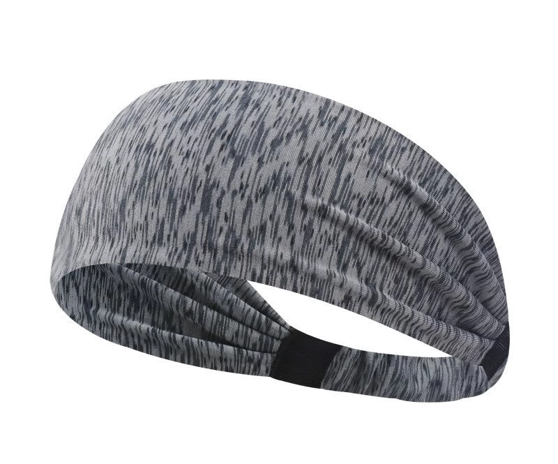 Multi-coloured Sporty Elastic Bandanna Hair Band - Image 12