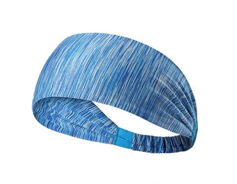 Multi-coloured Sporty Elastic Bandanna Hair Band - Image 8
